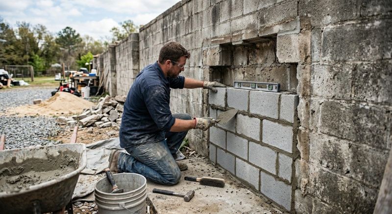 Block Wall Repair in Jupiter, FL