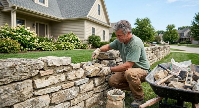 Brick Fence Repair in Palm Beach County, FL