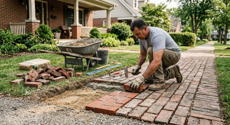 Brick Flatwork Repair in Delray Beach, FL