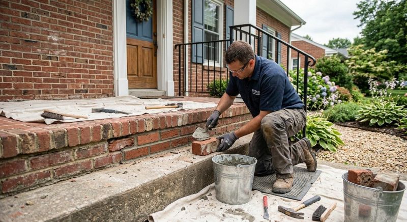 Brick Stairs Repair in Boynton Beach, FL
