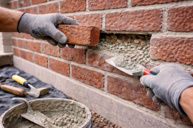 Brick Stairs Repair in Palm Beach Gardens, FL
