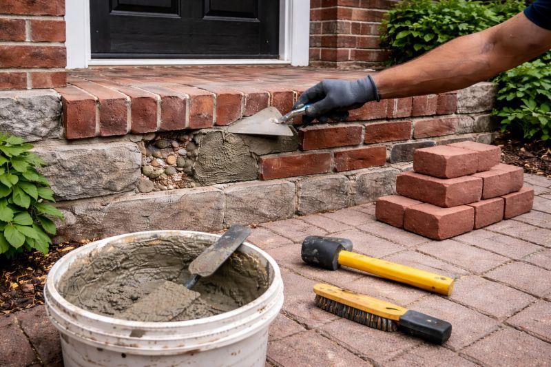 Brick Steps Repair in Palm Beach County, FL