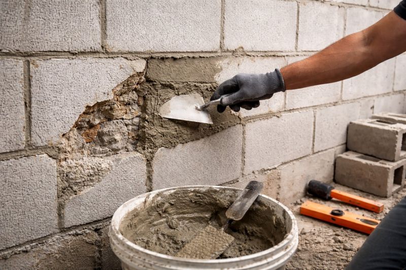 Cinder Block Wall Repair in Lake Worth, FL