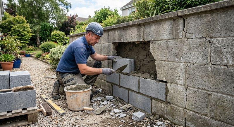 Concrete Block Repair in Loxahatchee, FL