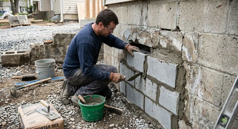 Concrete Block Repair in West Palm Beach, FL