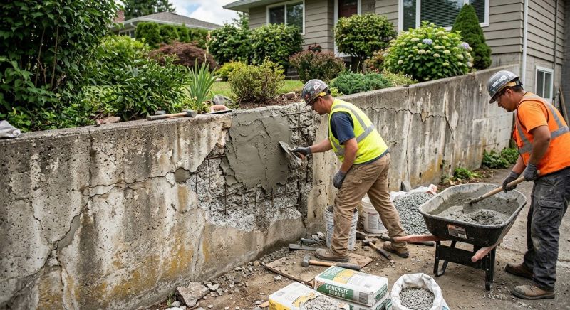 Retaining Wall Repair in Delray Beach, FL