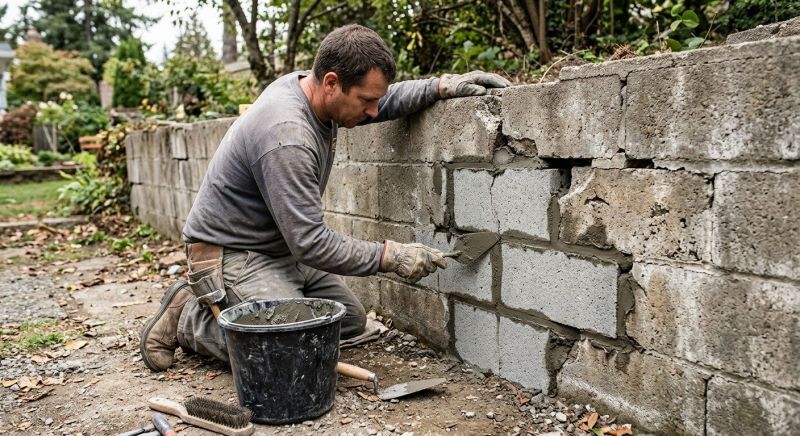 Rock Wall Repair in Palm Beach County, FL