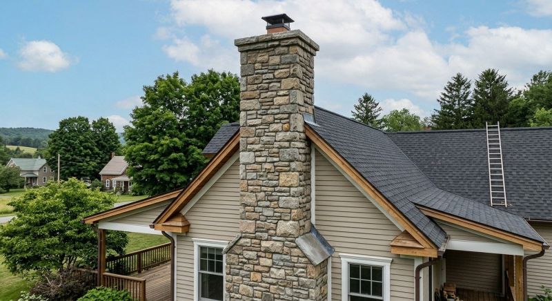 Stone Chimney Installation in Jupiter, FL