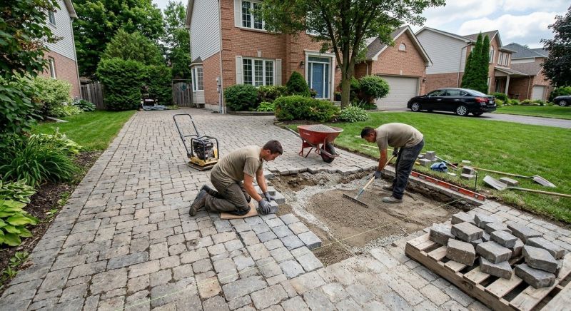 Stone Driveway Repair in Palm Beach County, FL