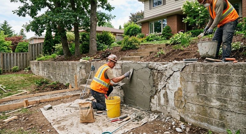 Retaining Wall Repair in Jupiter, FL
